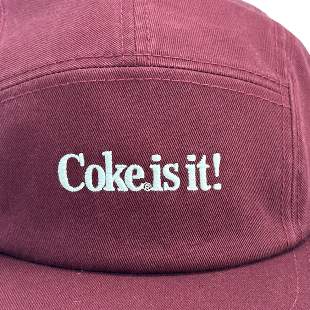 American Needle Coca-Cola Camper Coke Is It Maroon OSFM_4001