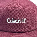 American Needle Coca-Cola Camper Coke Is It Maroon OSFM_4001