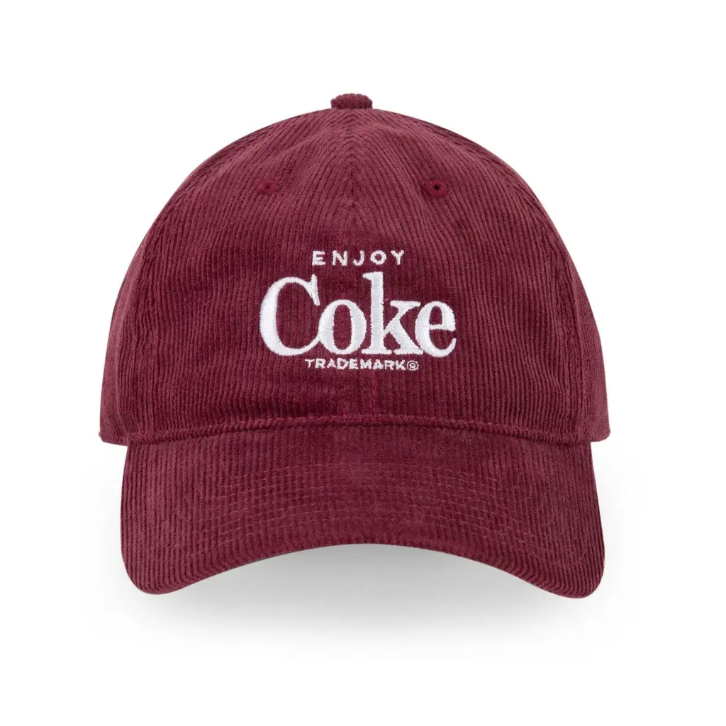American Needle Coca-Cola Cord Slouch Maroon OSFA ACOK558-MAR-OSFA_4005