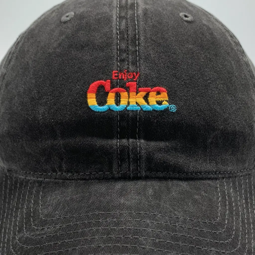 American Needle - American Needle Coca-Cola Raglan Wash Black OSFA ACOC041-BLK-OSFA