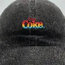 American Needle - American Needle Coca-Cola Raglan Wash Black OSFA ACOC041-BLK-OSFA