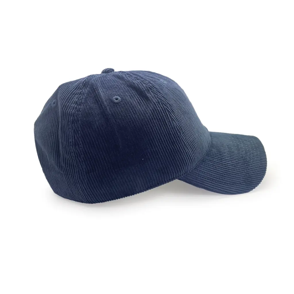American Needle Corona Micro Embroidery Corduroy Slouch Navy OSFA ACOR832 -NVY-OSFA_4025
