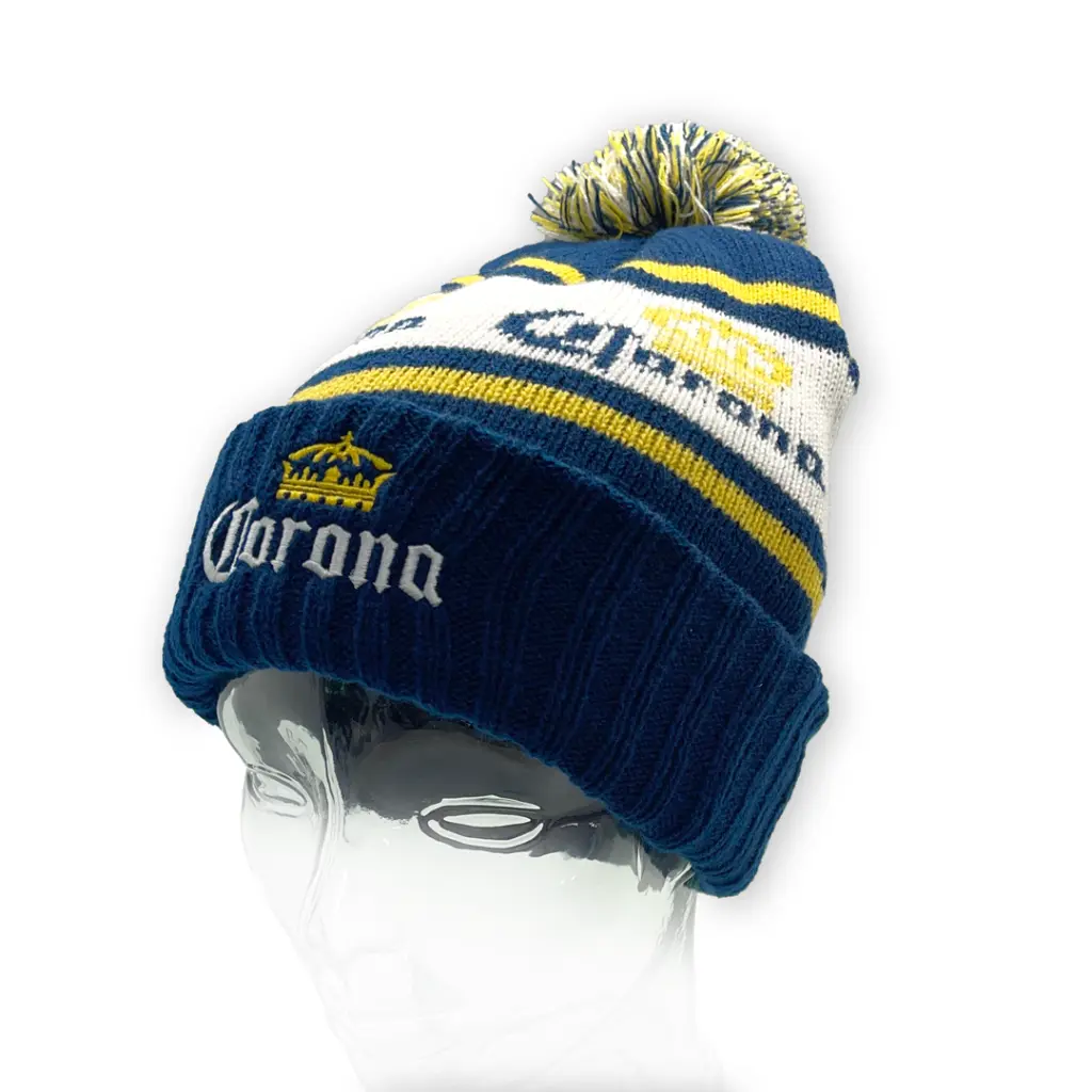 American Needle - American Needle Corona Sunset Pillowline Beanie Navy OSFA ACOR782-NVY-OSFA