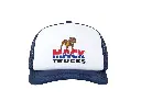 American Needle - American Needle Mack Roscoe Foamy Trucker White/Navy OSFM