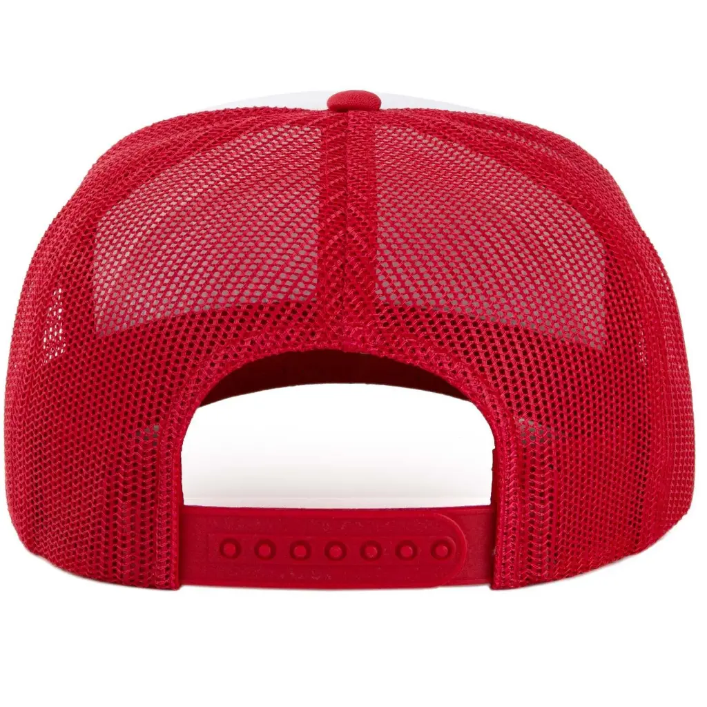 American Needle - American Needle Mack Trucks Big Red Roscoe Foamy Trucker White / Red OSFA AMAC761-WRED-OSFA