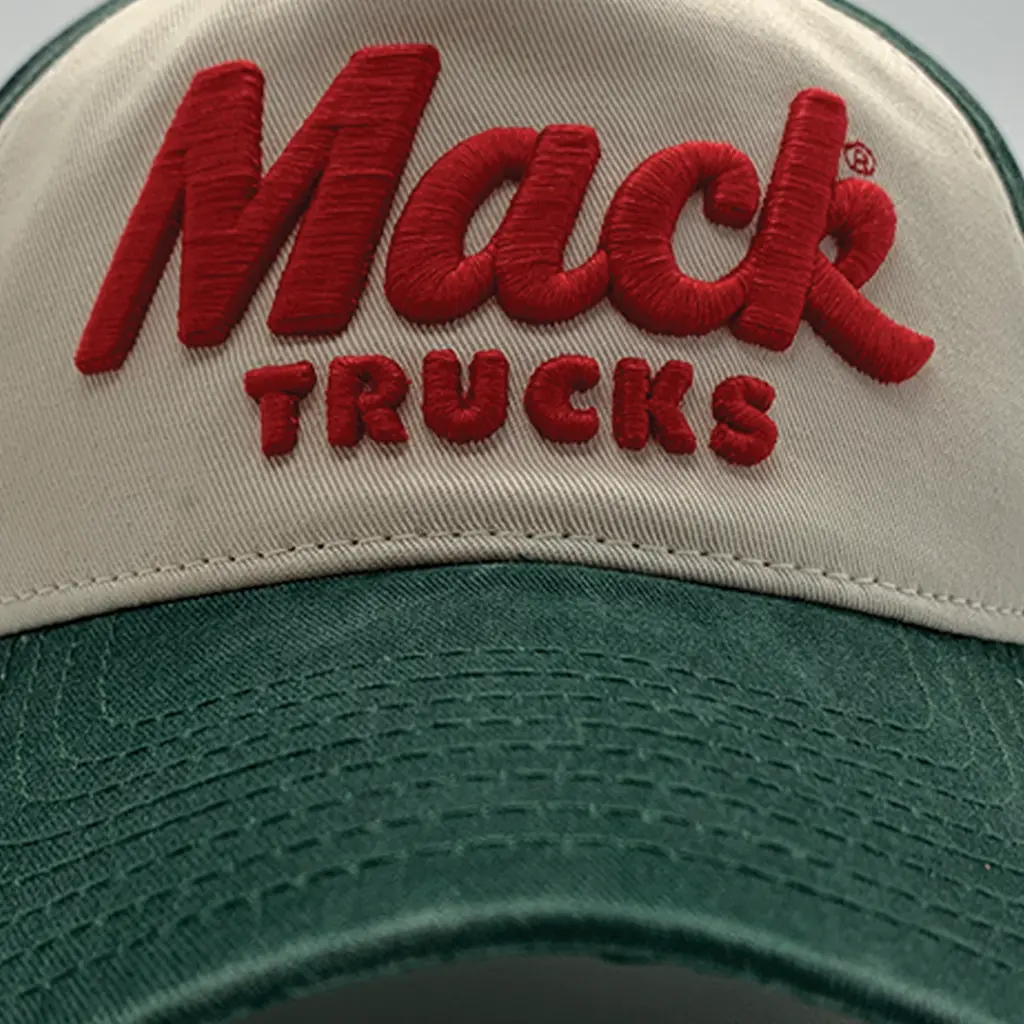 American Needle - American Needle Mack Trucks Surplus Cream/Green OSFA AMAC603-BIVY-OSFA