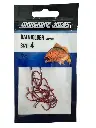 Mangrove Jacks - Mangrove Jacks Baitholder Hook Red | Size 4 | 12 Pack