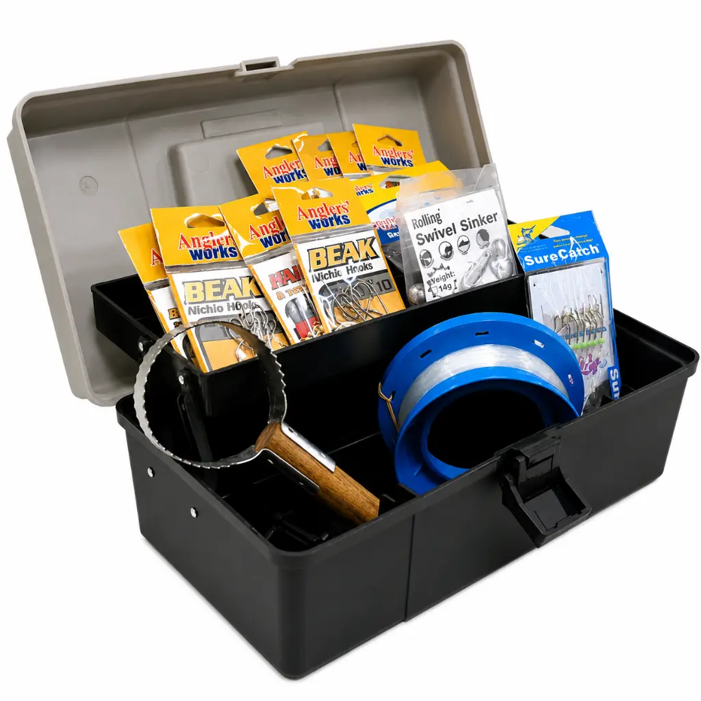 SureCatch - SureCatch Anglers Works 110 Tackle Kit | 100 Pieces