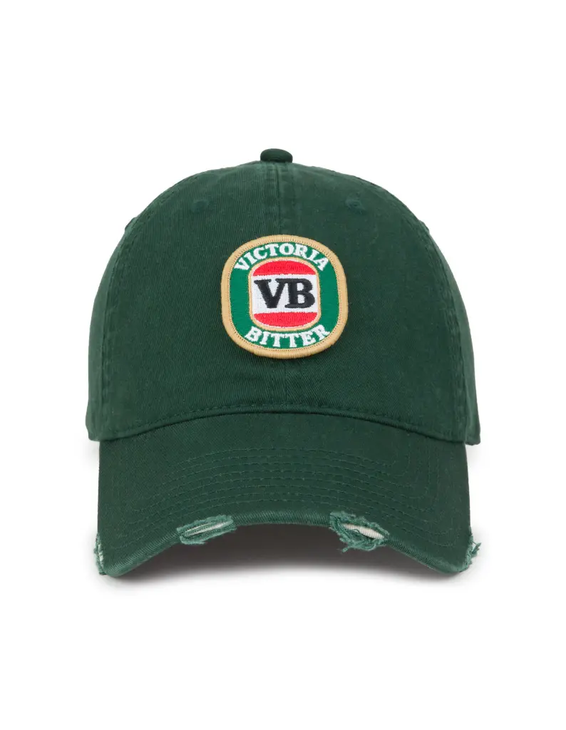 American Needle Victoria Bitter Distressed Ball Park Retro Dark Green OSFM_4184