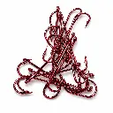 Mangrove Jacks - Mangrove Jacks Long Shank Hook Red | Size 1 | 15 Pack