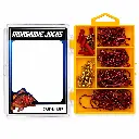 Mangrove Jacks - Mangrove Jacks Snapper Fishing Pack | Hooks, Swivels, Slider Clips, and Tackle Box