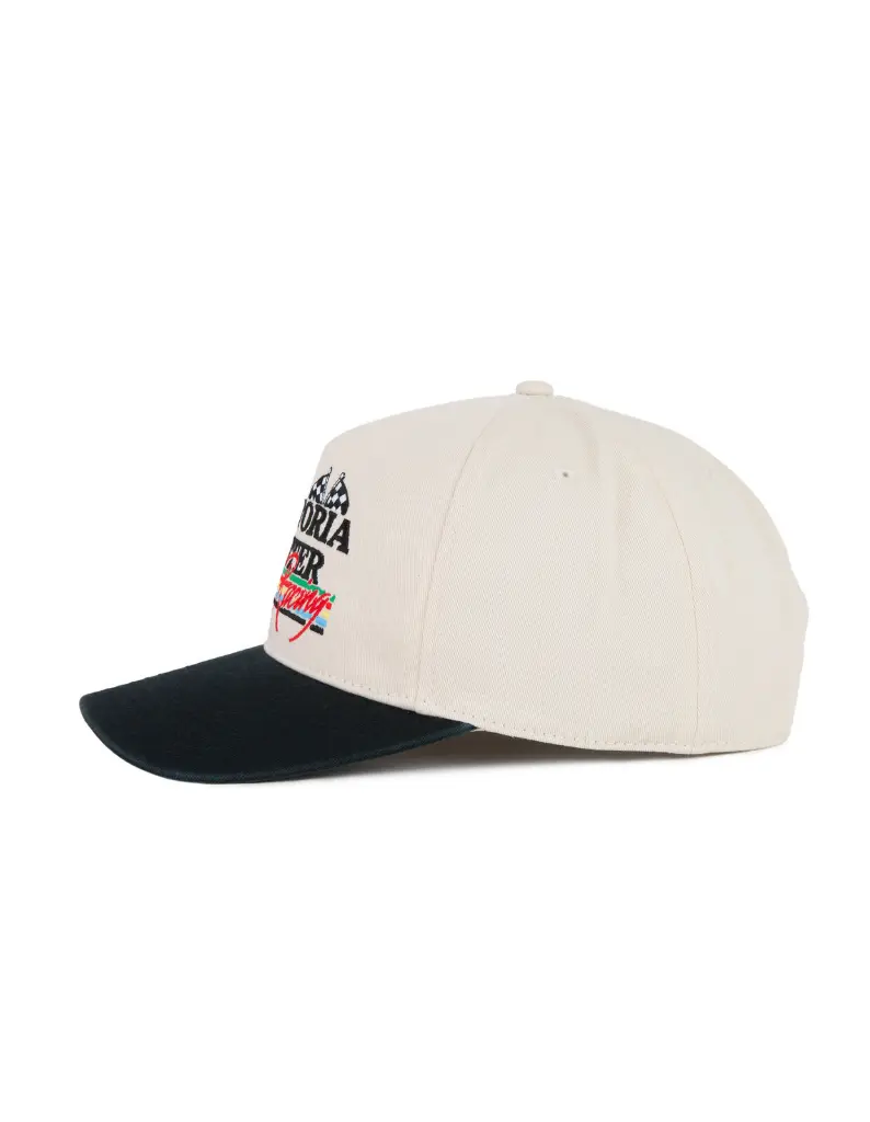 American Needle Victoria Bitter Surplus Pit Team Ivory/Black OSFM_4205