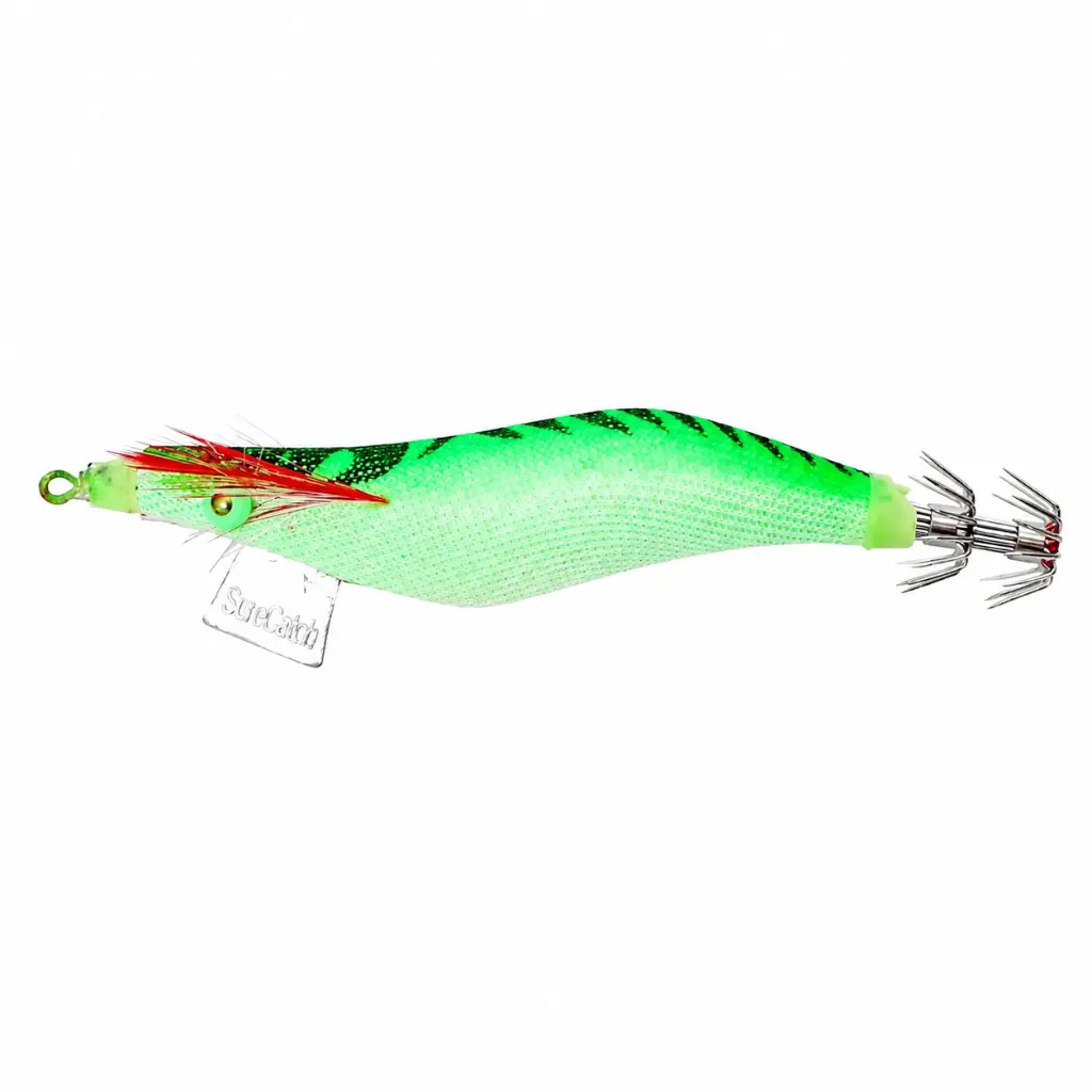 SureCatch - SureCatch Squid Jig Lure Green | Size 2.5