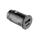 3SIXT - 3SIXT Car Charger USB-C + USB-A QC 2.0 | Black | 27W