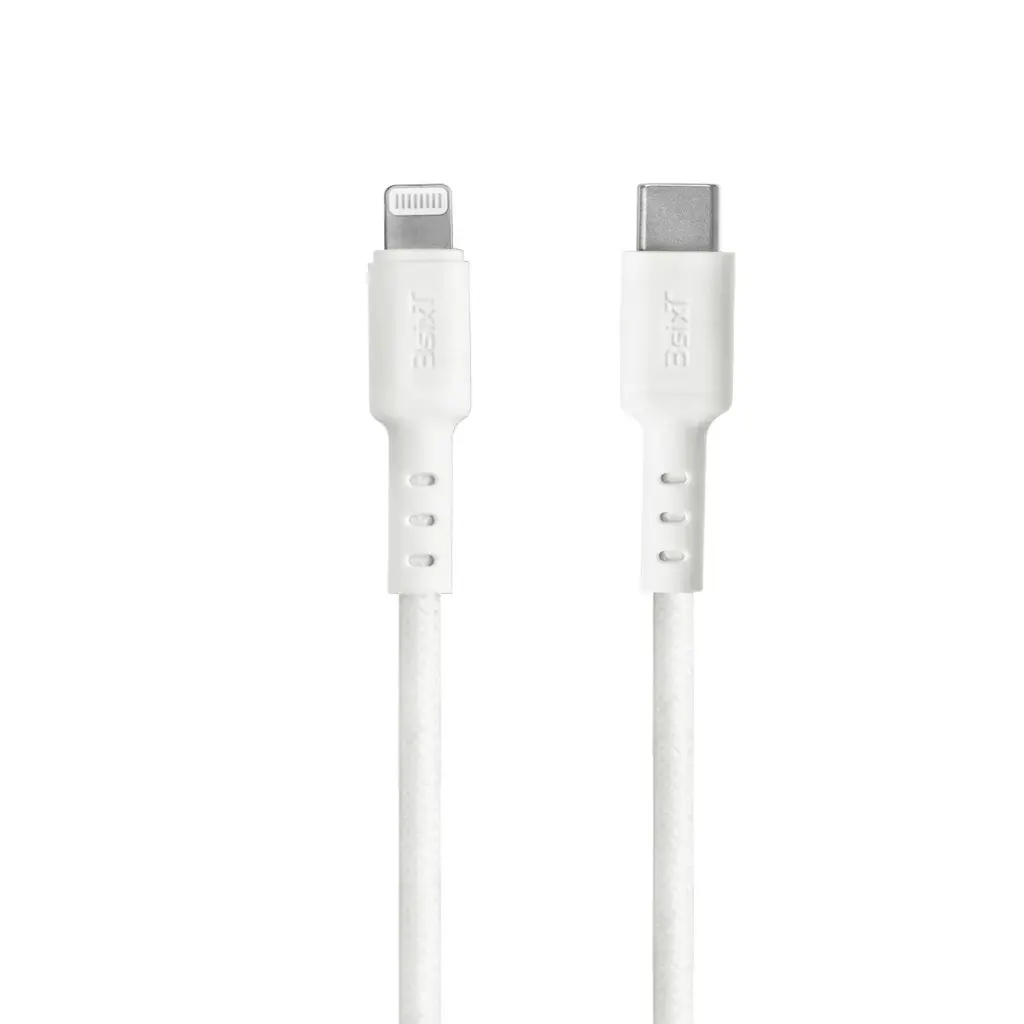 3SIXT - 3SIXT Tough USB-C to Lightning Cable | White | 1.2m