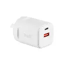 3SIXT - 3SIXT Wall Charger GaN USB-C + USB-A | White | 35W