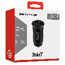 3SIXT - 3SIXT Car Charger USB-C + USB-A | Black | 30W