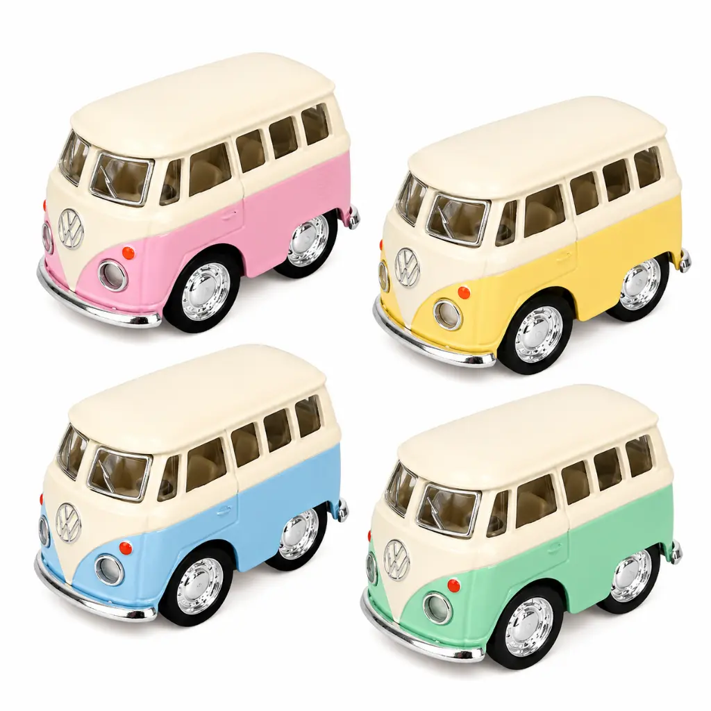 Diecast - Diecast Little VW Combi Van Pastel | 2"