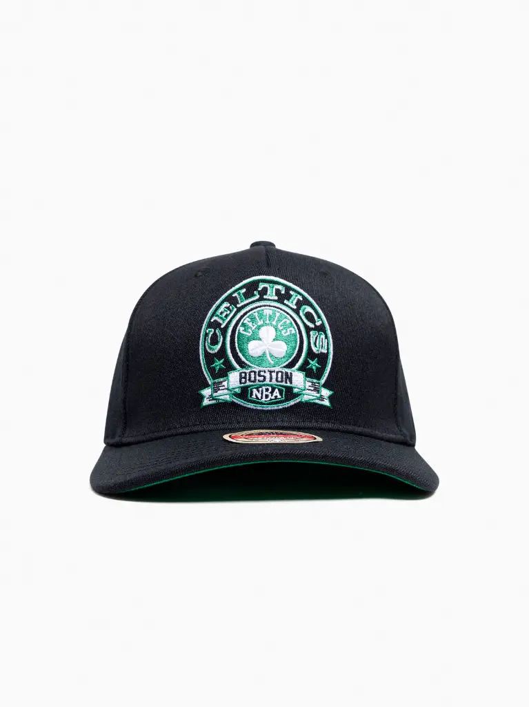 Mitchell & Ness - Mitchell & Ness Boston Celtics NBA Emblem MVP Black/Green OSFM MNBC3115