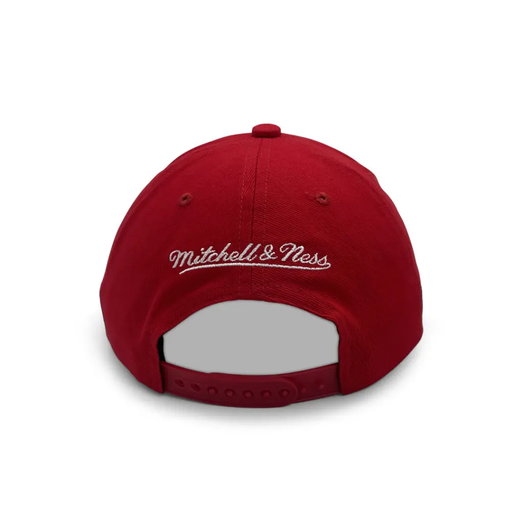 Mitchell & Ness - Mitchell & Ness Chicago Bulls Deadstock Snapback Mascot Origin Red OSFM