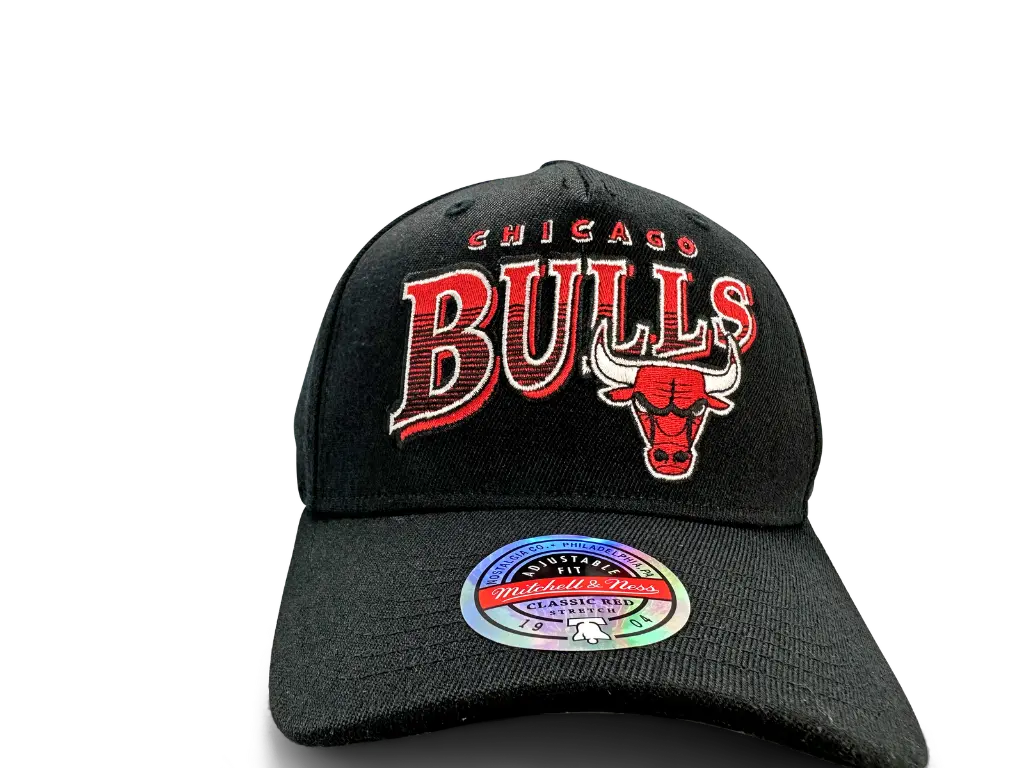 Mitchell & Ness - Mitchell & Ness Chicago Bulls MVP Line Work Black OSFM