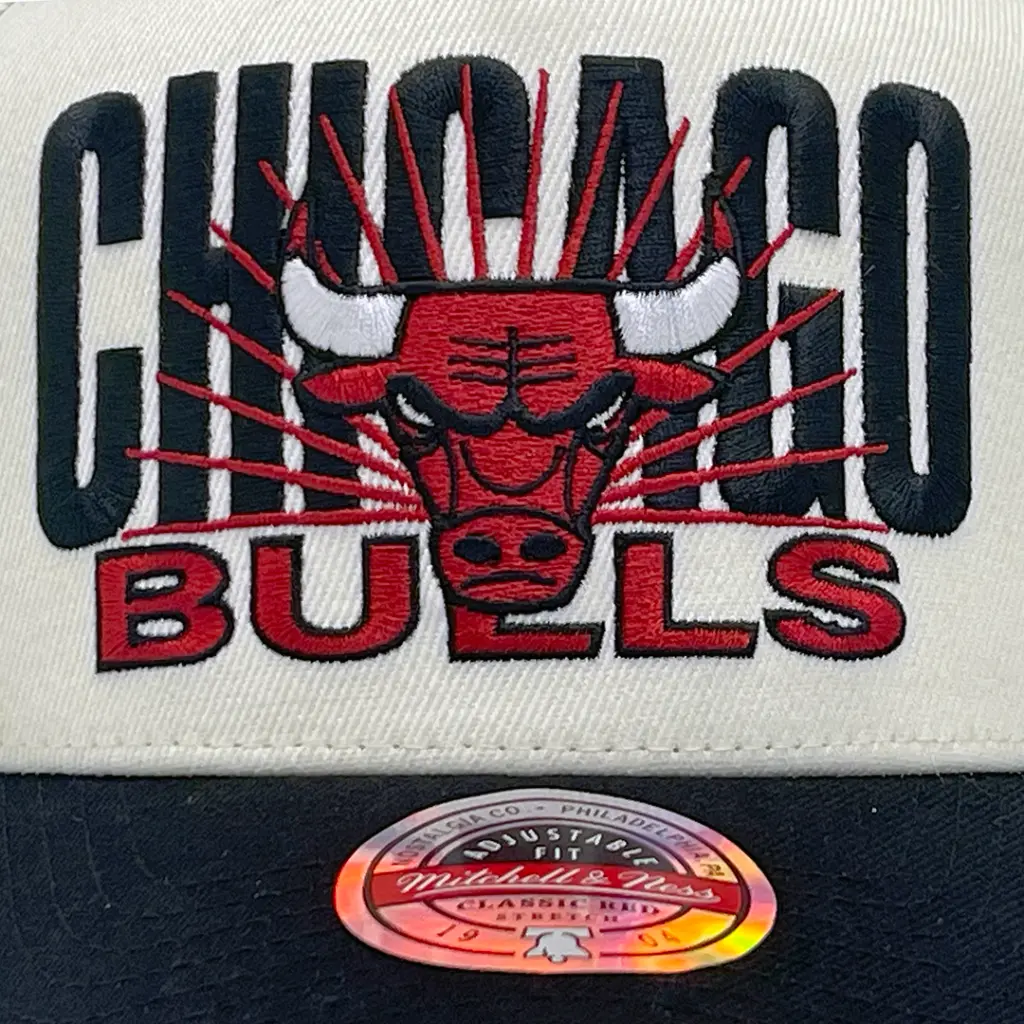 Mitchell & Ness Chicago Bulls MVP Post Up Vintage White OSFM_4639