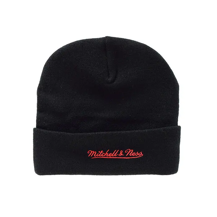 Mitchell & Ness - Mitchell & Ness Chicago Bulls NBA 96 Cuff Knit Black OSFM MNCG0850