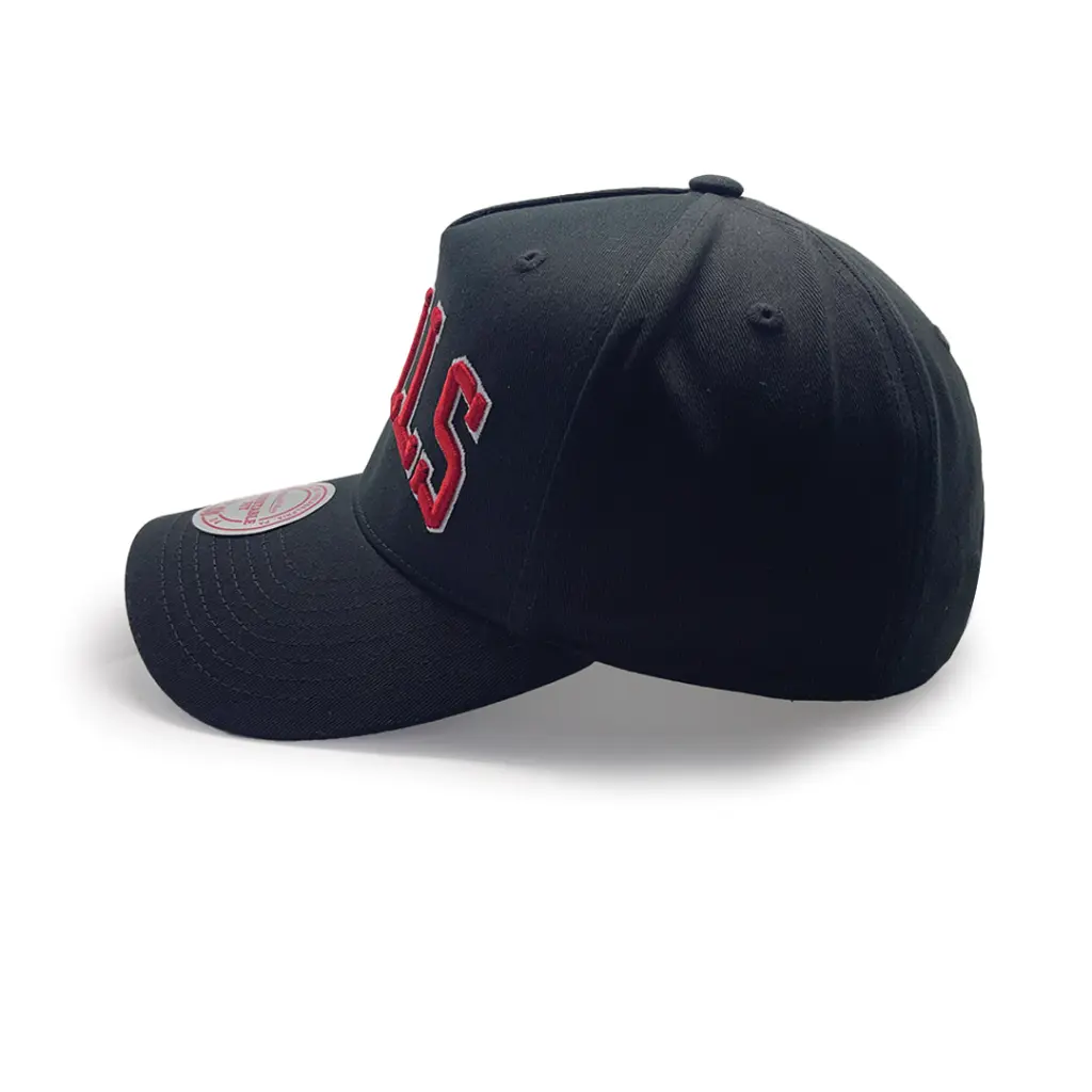 Mitchell & Ness Chicago Bulls MVP Team Colour Wordmark Black OSFM_4793