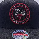 Mitchell & Ness Chicago Bulls NBA Circle Patch Black OSFM MNCG23147A_4809