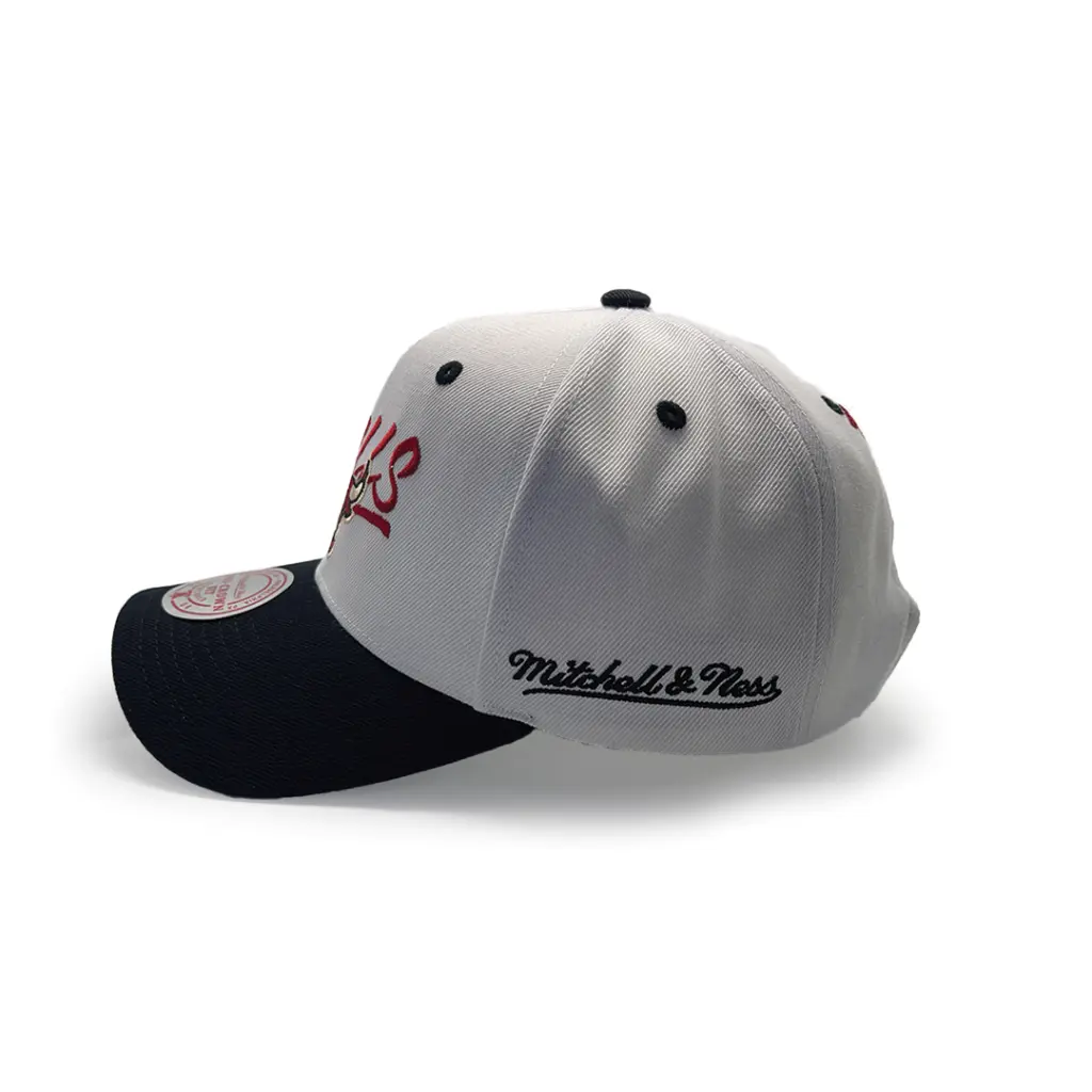 Mitchell & Ness - Mitchell & Ness Chicago Bulls NBA Classic Red Blaze Script White/Black OSFM MNCG2098