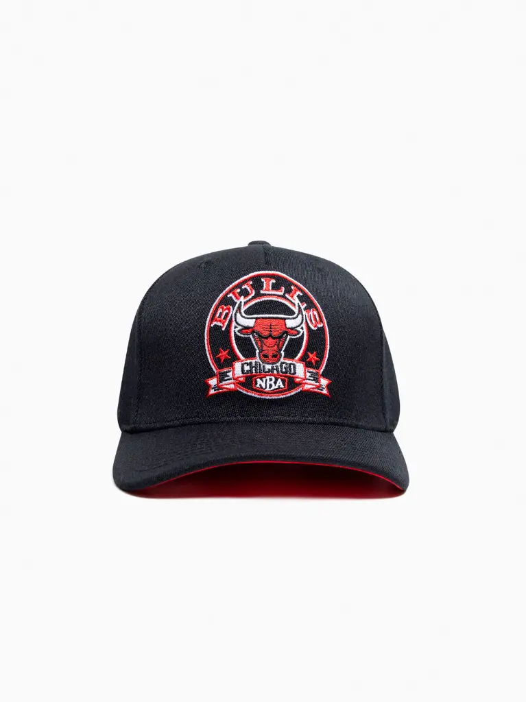 Mitchell & Ness - Mitchell & Ness Chicago Bulls NBA Emblem MVP Black/Red OSFM MNCG3115