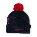 Mitchell & Ness - Mitchell & Ness Chicago Bulls NBA Script Burst Knit Black OSFM MNCG23069