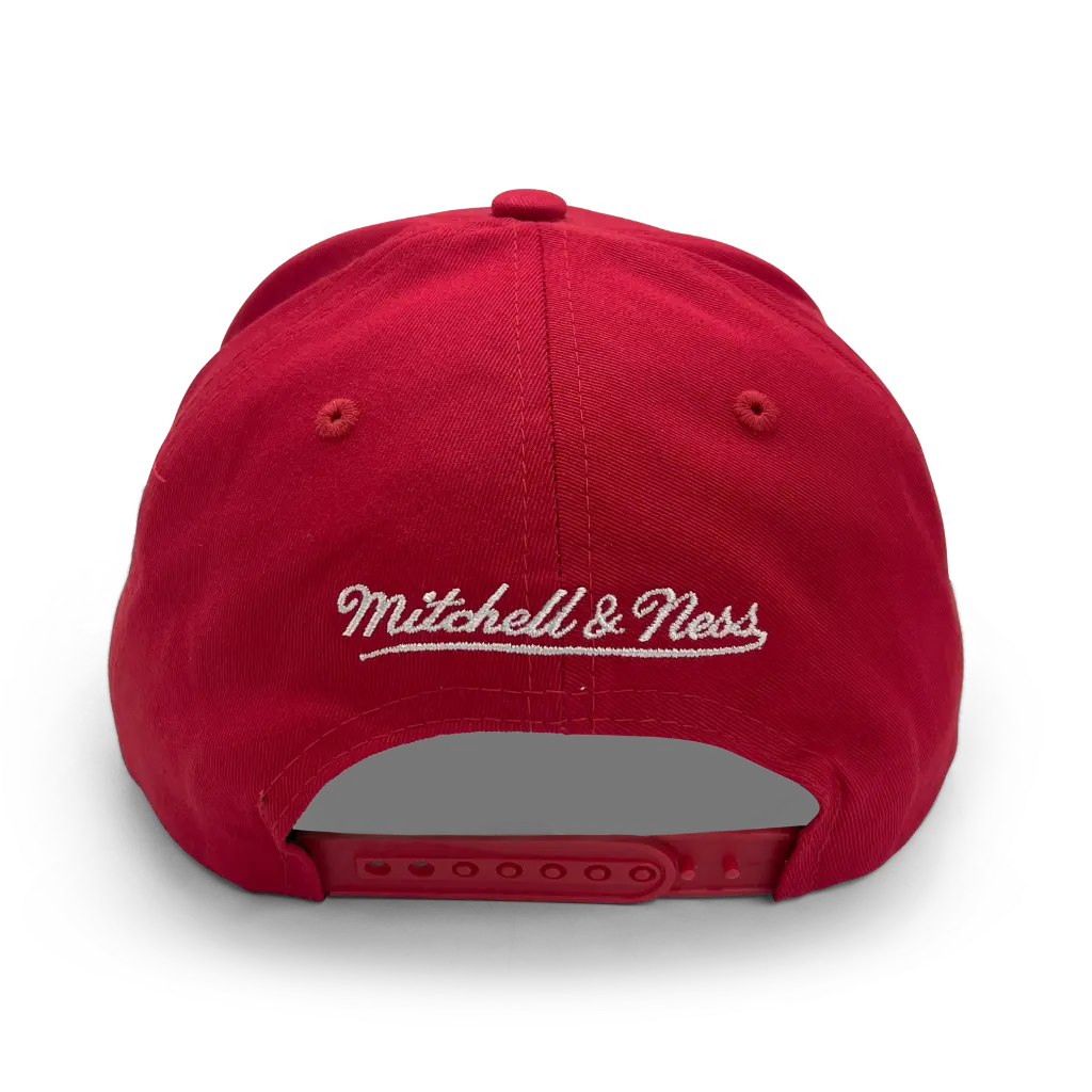 Mitchell & Ness Chicago Bulls Pro Crown Pinch Core Red OSFM_4851