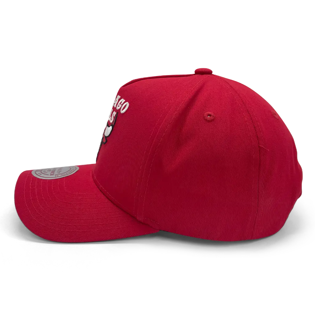 Mitchell & Ness Chicago Bulls Pro Crown Pinch Core Red OSFM_4852