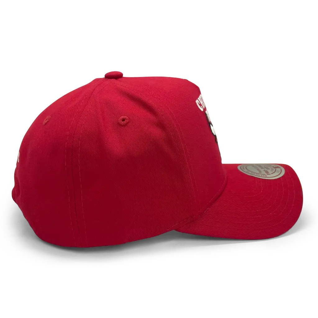 Mitchell & Ness Chicago Bulls Pro Crown Pinch Core Red OSFM_4853