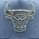 Mitchell & Ness - Mitchell & Ness Chicago Bulls Pro-Crown Seasonal Core Light Blue OSFM