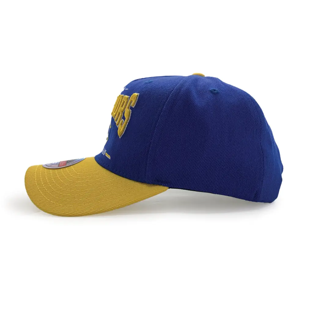Mitchell & Ness - Mitchell & Ness Classic Red Golden State Warriors Headline Arch NBA Blue/Yellow OSFM MNGW22351