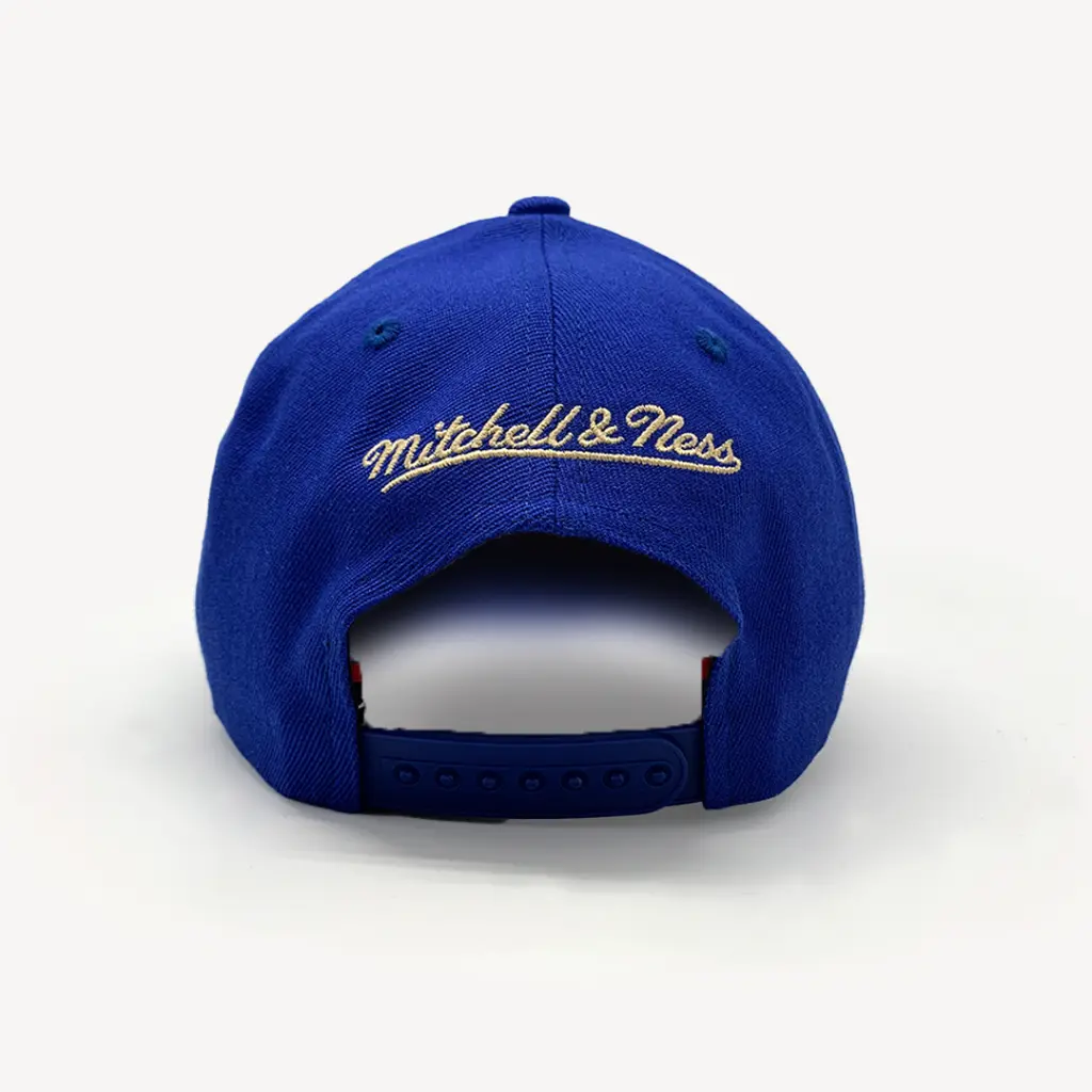 Mitchell & Ness - Mitchell & Ness Classic Red Golden State Warriors Lay Up NBA Royal/Yellow OSFM MNGW22353