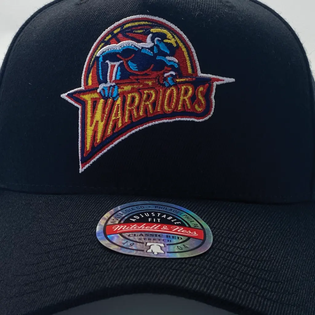 Mitchell & Ness - Mitchell & Ness Classic Red Golden State Warriors NBA Black + Team Colour Black OSFM MNGW1943