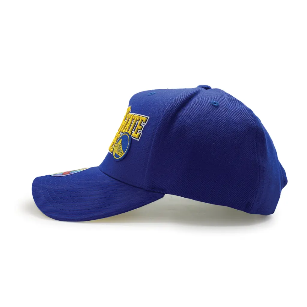 Mitchell & Ness - Mitchell & Ness Classic Red Golden State Warriors NBA Interlocked Blue OSFM MNGW23022