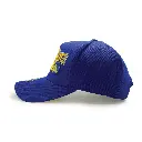 Mitchell & Ness - Mitchell & Ness Classic Red Golden State Warriors NBA Interlocked Blue OSFM MNGW23022