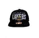 Mitchell & Ness - Mitchell & Ness Classic Red Los Angeles Lakers Billboard 2.0 NBA Black OSFM MNLL22347