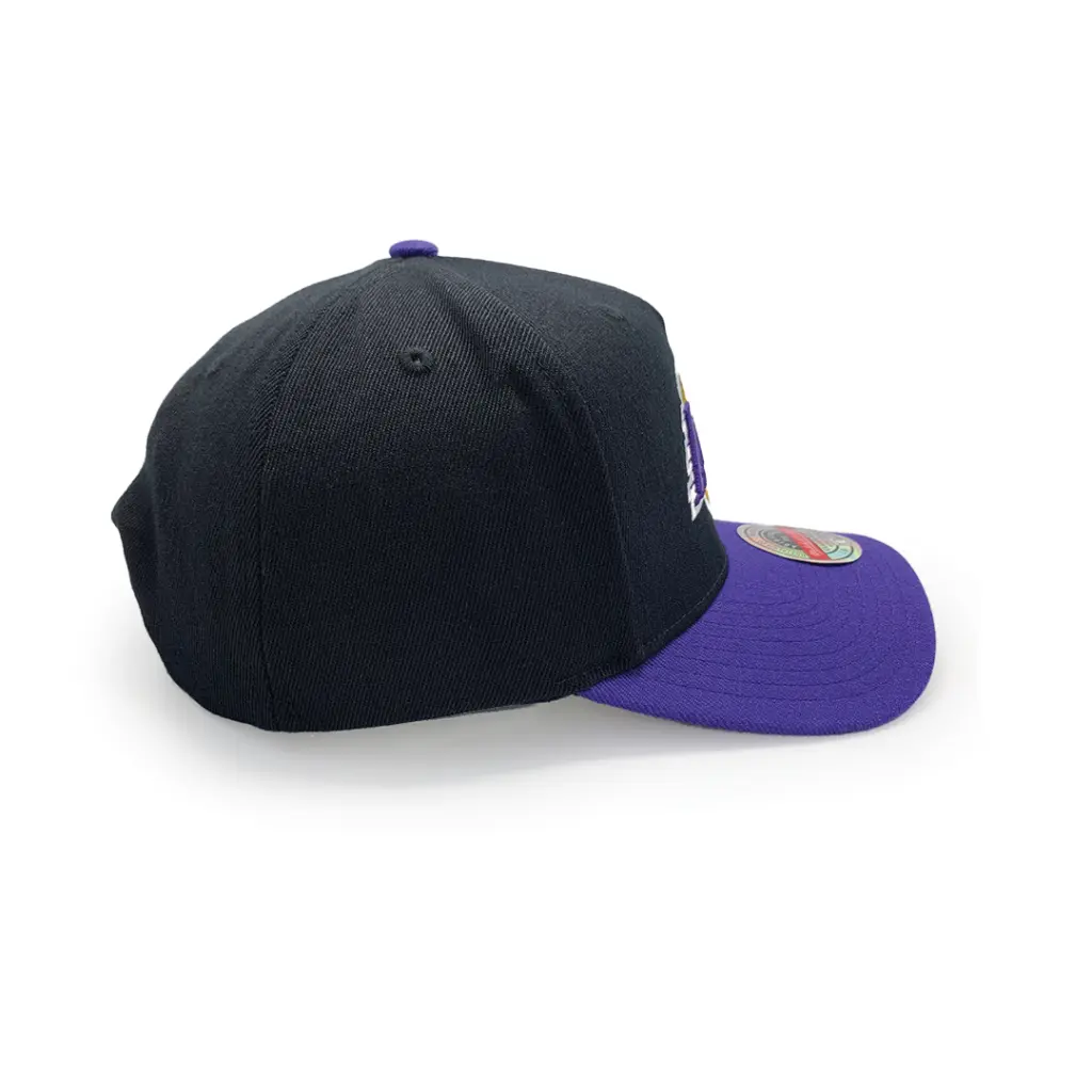 Mitchell & Ness - Mitchell & Ness Classic Red Los Angeles Lakers NBA Swerve Black/Purple OSFM MNLL22350