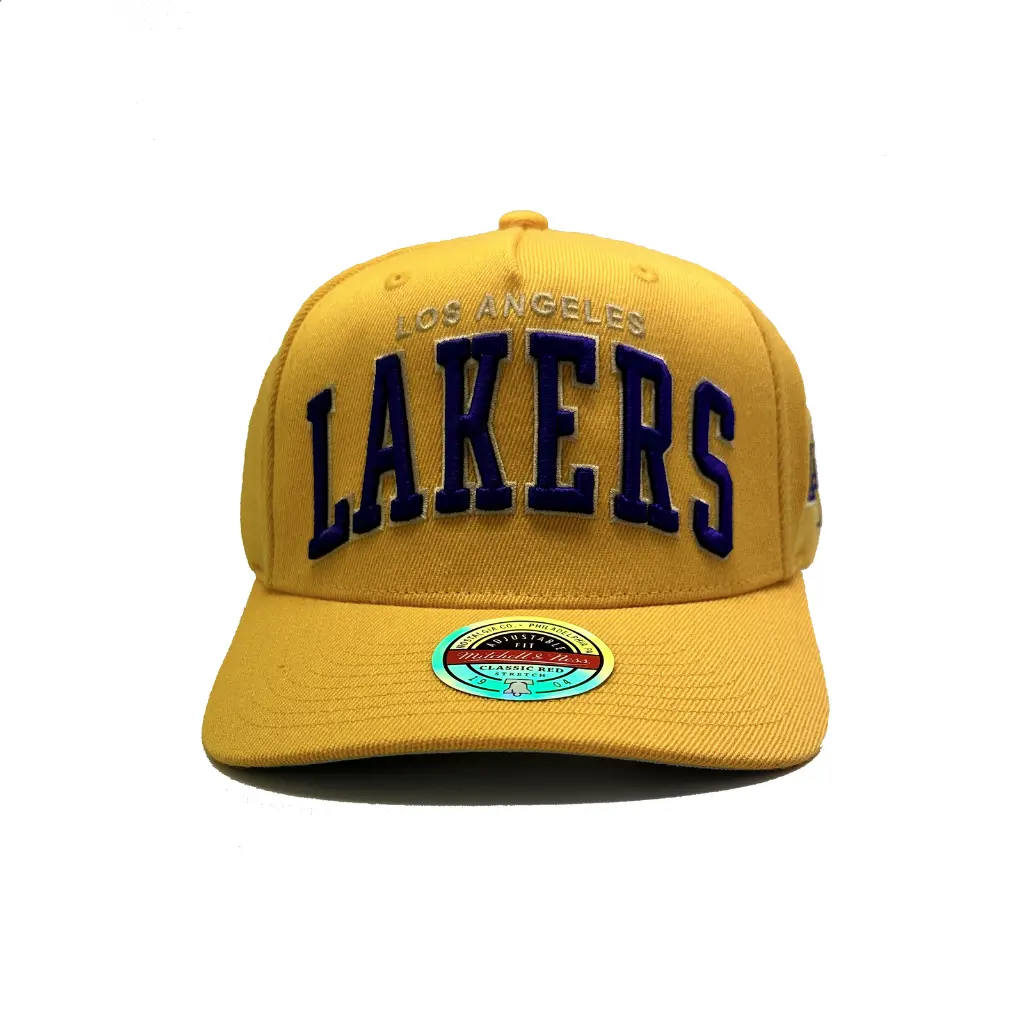 Mitchell & Ness - Mitchell & Ness Classic Red Los Angeles Lakes Team Colour NBA Yellow OSFM MNLL22367