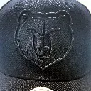 Mitchell & Ness - Mitchell & Ness Classic Red Memphis Grizzlies Team Logo NBA Black/Black OSFM MNMG21199H