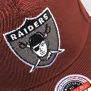 Mitchell & Ness - Mitchell & Ness Classic Red Oakland Raiders Off Court NFL Port OSFM MNOR21304