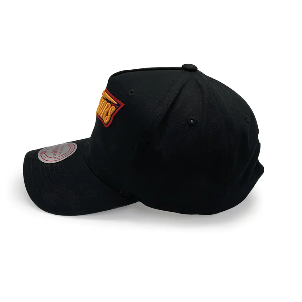 Mitchell & Ness Golden State Warriors MVP Team Colour Wordmark Black OSFM_5281