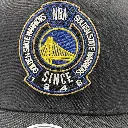 Mitchell & Ness Golden State Warriors MVP Travelling Black OSFM_5283