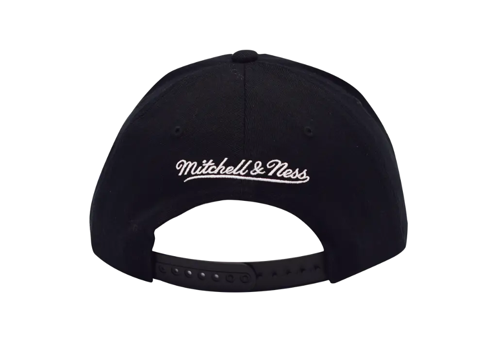 Mitchell & Ness Golden State Warriors NBA Team Script Black OSFM MNGW3281_5294