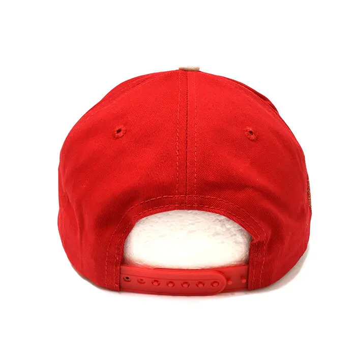 Mitchell & Ness - Mitchell & Ness Harvard NCAA State Script Red/Clay OSFM NCHU0060